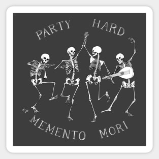 Danse Macabre - dark version Sticker